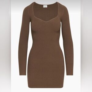 Wilfred Dusty Pink Long Sleeve Dress